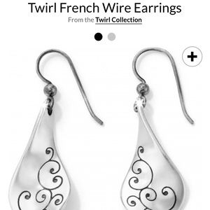 Brighton Twirl French Wire Earrings - NWT